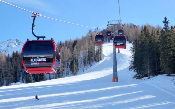 Best ski resort in the Südtirol Skiarena – Test report Klausberg – Skiworld Ahrntal