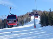 The new Sonnen cable car with wide slopes