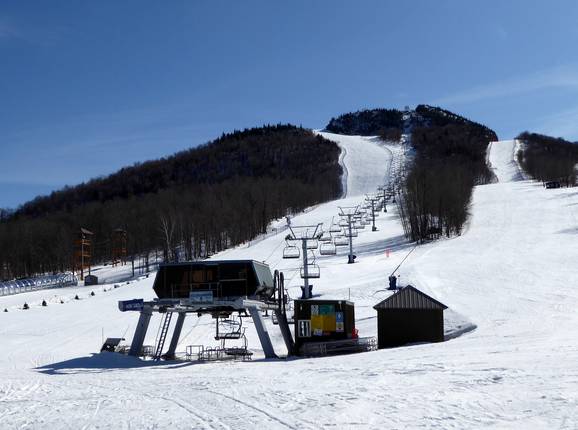 2. Mont Giroux Nord - 4pers. Chairlift (fixed-grip)