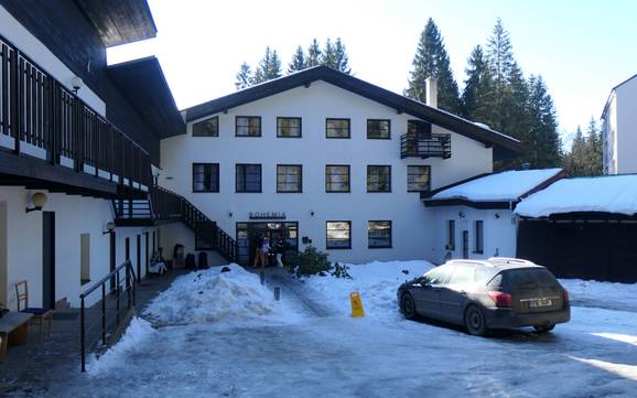 Bohemian Forest (Šumava): accommodation offering at the ski resorts – Accommodation offering Špičák