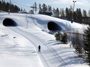 Trail in the Idre Fjäll ski area