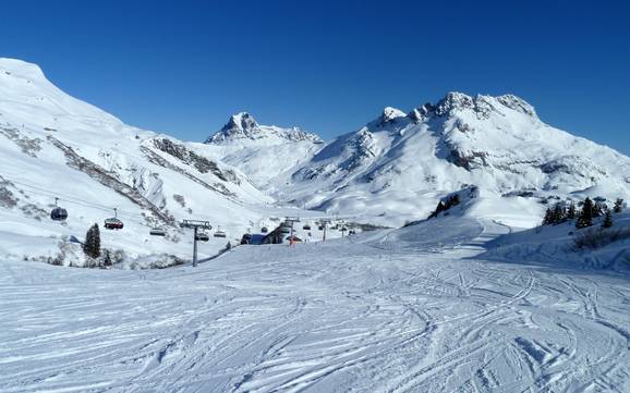 St. Anton am Arlberg: size of the ski resorts – Size St. Anton/St. Christoph/Stuben/Lech/Zürs/Warth/Schröcken – Ski Arlberg
