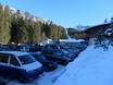 Allgäu Alps: access to ski resorts and parking at ski resorts – Access, Parking Füssener Jöchle – Grän