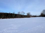 Cross-country trails run here when there is enough snow.