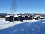 Holiday homes on the edge of the slopes