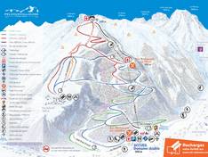 Trail map Pelvoux/Vallouise