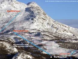 Ski resort Fidjeland