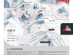 Trail map Mount Potts