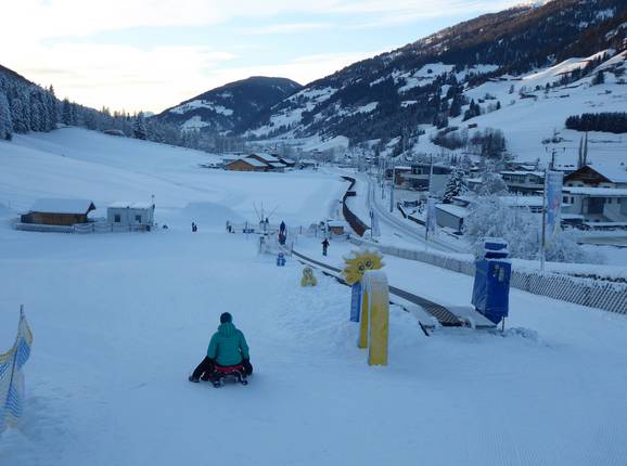 Ski and toboggan slope in Winterwichtelland Sillian