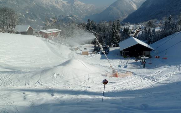 Snow reliability Brandnertal – Snow reliability Brandnertal – Brand/Bürserberg