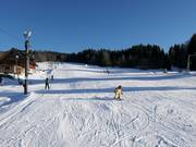 Easy slope at the platter lift