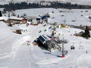 Mid-station of the Alpspitz-Kombibahnen