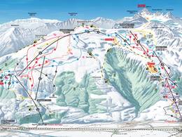 Trail map Pizol – Bad Ragaz/Wangs