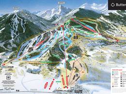 Trail map Buttermilk Mountain