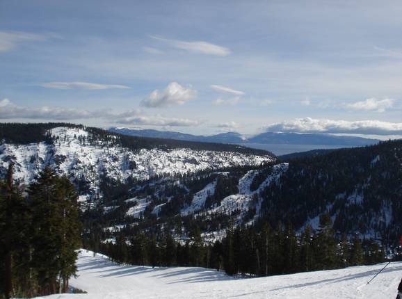 Wide slope towards Washeshu Creek