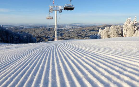 Slope preparation Almberg-Haidel-Dreisessel – Slope preparation Mitterdorf – Almberg