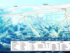 Trail map Grong