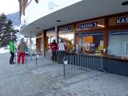 Well-maintained ticket area in Oetz