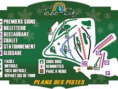 Trail map Tobo-Ski