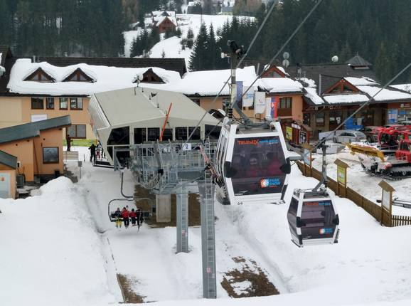 A. Telemix Nová hoľa - Combined installation (6 pers. chair and 8 pers. gondola)