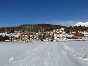 Location Meransen at the ski area