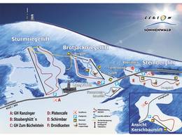 Ski resort Steinberglift – Langfurth (Schöfweg)