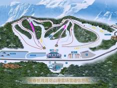 Trail map Changchun Lianhuashan