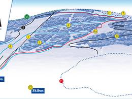 Trail map Tirolina (Haltjochlift) – Hinterthiersee