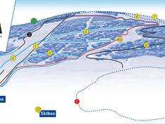 Trail map Tirolina (Haltjochlift) – Hinterthiersee