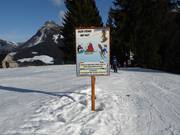 Slope rules trail