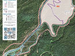 Trail map Timberline Summit Pass
