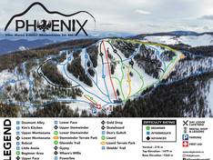 Trail map Phoenix Mountain