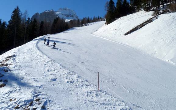 Skiing in Padola