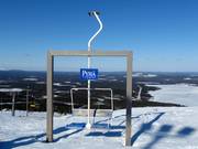 Top of Pyhä: Photopoint at the summit of Pyhä
