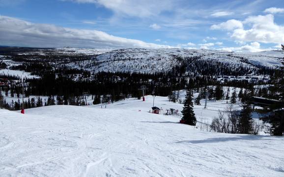 Skiing in Vemdalen