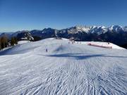 Panorama of the Schwarzeck ski slope