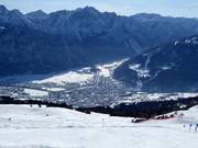 View of the accommodations in the city of Lienz