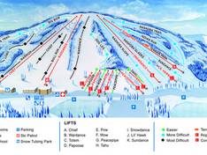 Trail map Nashoba Valley