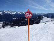Detailed slope signage