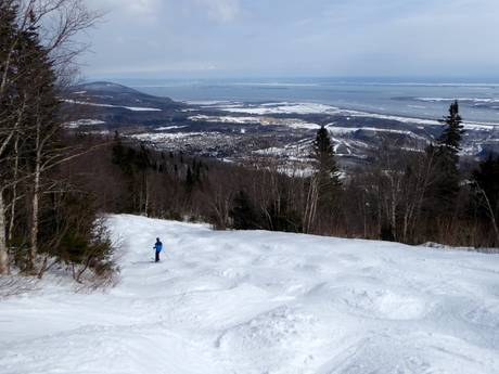 Ski resorts for advanced skiers and freeriding Capitale-Nationale – Advanced skiers, freeriders Mont-Sainte-Anne