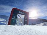 Ski movie run