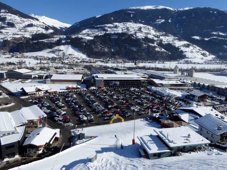 Epic Pass: access to ski resorts and parking at ski resorts – Access, Parking Kaltenbach – Hochzillertal/Hochfügen (SKi-optimal)