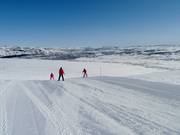 View from the summit over the Setesdal