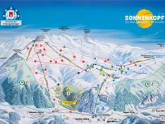 Trail map Sonnenkopf – Klösterle