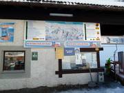 Large information board at the Einhornbahn I