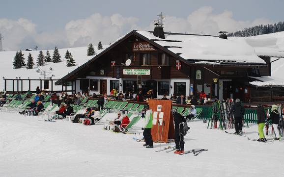 Huts, mountain restaurants  Val d'Arly – Mountain restaurants, huts Espace Diamant – Les Saisies/Notre-Dame-de-Bellecombe/Praz sur Arly/Flumet/Crest-Voland