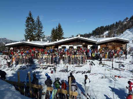 Huts, mountain restaurants  Chiemgau Alps – Mountain restaurants, huts Steinplatte Winklmoosalm – Waidring/Reit im Winkl