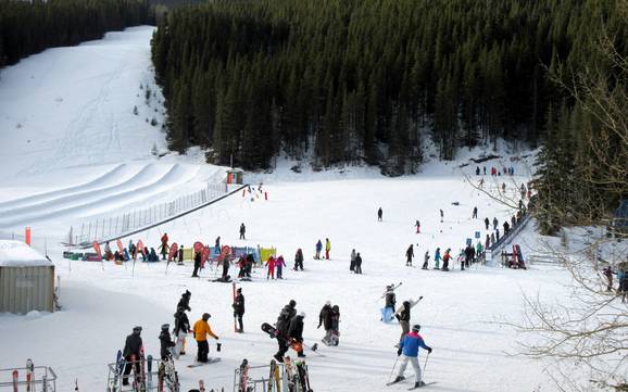 Ski resorts for beginners in the Kananaskis Range – Beginners Nakiska