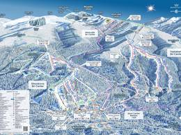 Trail map Borovets