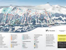 Trail map Tänndalen